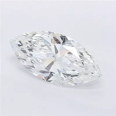 1.51ct D VVS2 Rare Carat Ideal Cut Marquise Lab Grown Diamond