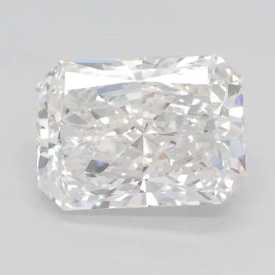 3.36ct G VVS1 Rare Carat Ideal Cut Radiant Lab Grown Diamond