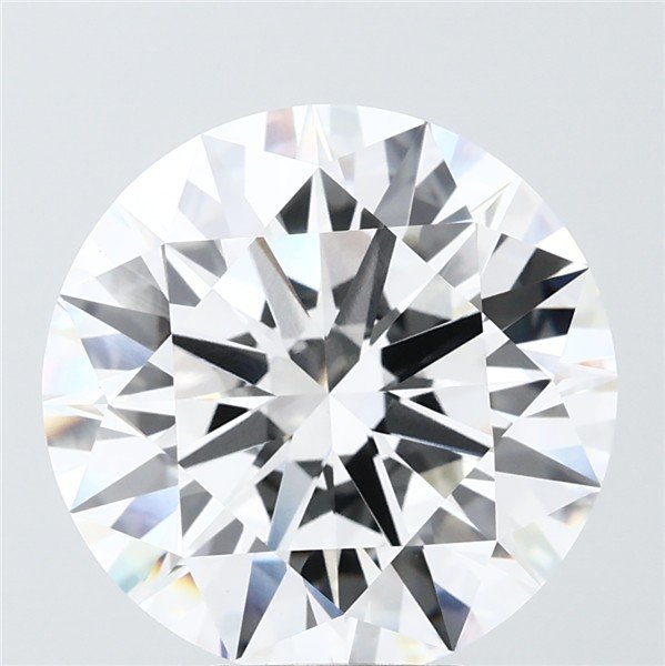 8.01ct E VVS2 Rare Carat Ideal Cut Round Lab Grown Diamond
