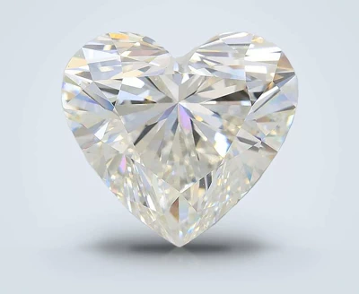 9.09ct G VS1 Rare Carat Ideal Cut Heart Lab Grown Diamond