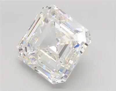10.53ct F VS1 Rare Carat Ideal Cut Asscher Lab Grown Diamond