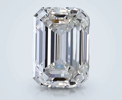 1.40ct J VVS2 Rare Carat Ideal Cut Emerald Diamond