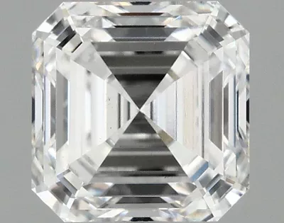 2.01ct E VS1 Rare Carat Ideal Cut Asscher Lab Grown Diamond