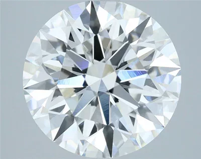 4.04ct H VS2 Rare Carat Ideal Cut Round Diamond