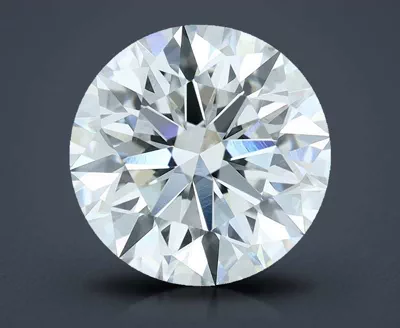 4.04ct H VS2 Rare Carat Ideal Cut Round Diamond