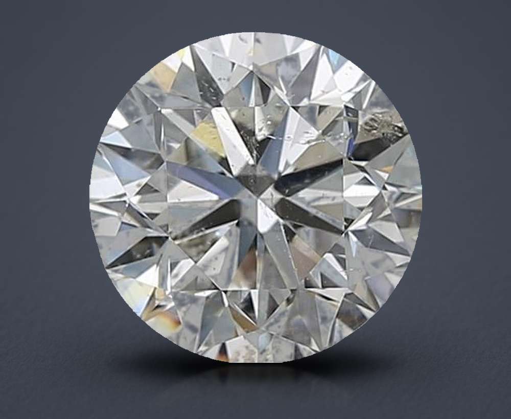 3.01ct G SI2 Very Good Cut Round Diamond