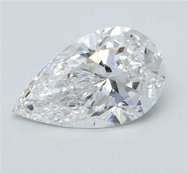 1.14ct F VVS1 Rare Carat Ideal Cut Pear Lab Grown Diamond