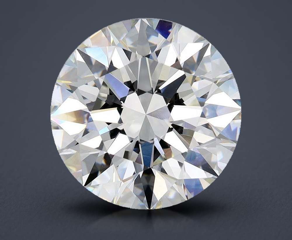 5.70ct H VS2 Rare Carat Ideal Cut Round Diamond