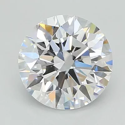 2.54ct D VVS1 Rare Carat Ideal Cut Round Lab Grown Diamond