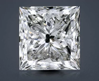 5.08ct J SI1 Very Good Cut Princess Diamond