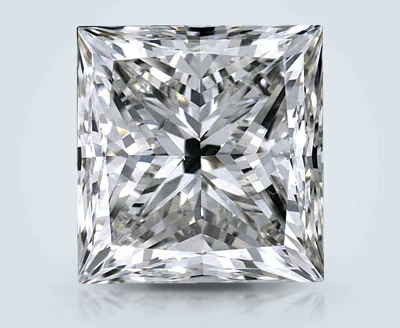 5.08ct J SI1 Very Good Cut Princess Diamond