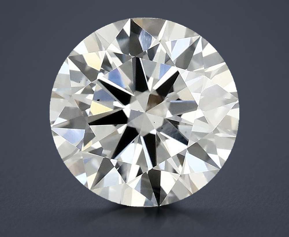 1.52ct F VS2 Rare Carat Ideal Cut Round Lab Grown Diamond