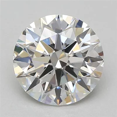 3.08ct E VS1 Rare Carat Ideal Cut Round Lab Grown Diamond