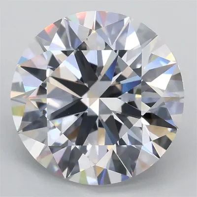 3.83ct D VS1 Rare Carat Ideal Cut Round Lab Grown Diamond