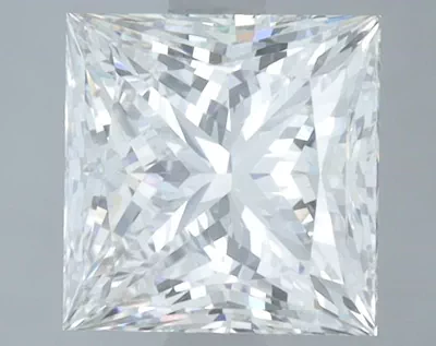 2.58ct F VVS2 Rare Carat Ideal Cut Princess Lab Grown Diamond