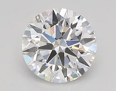 0.74ct D VVS2 Rare Carat Ideal Cut Round Lab Grown Diamond