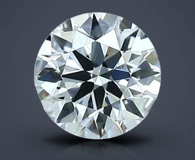 0.57ct H VVS2 Rare Carat Ideal Cut Round Diamond