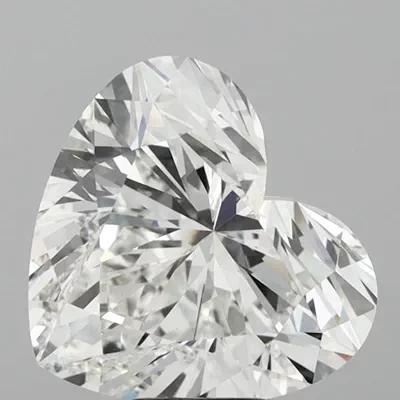 8.03ct F VVS2 Rare Carat Ideal Cut Heart Lab Grown Diamond
