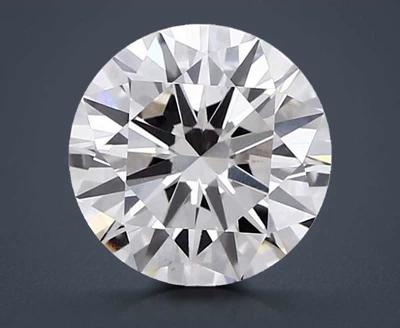 2.03ct K VVS2 Excellent Cut Round Lab Grown Diamond
