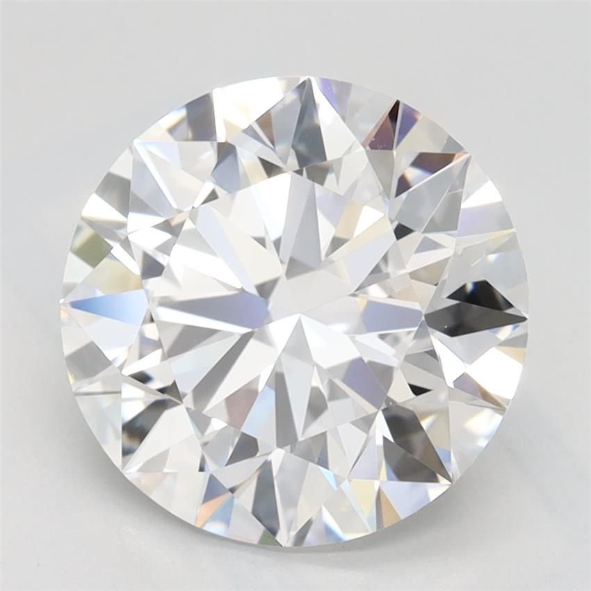 2.83ct D VVS1 Rare Carat Ideal Cut Round Lab Grown Diamond