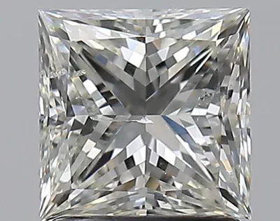 1.50ct H SI2 Rare Carat Ideal Cut Princess Diamond