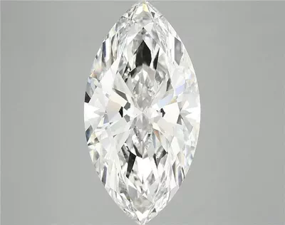 5.02ct F VS2 Rare Carat Ideal Cut Marquise Lab Grown Diamond