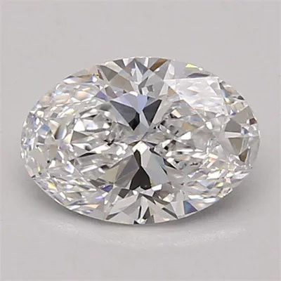 0.81ct D VVS1 Rare Carat Ideal Cut Oval Lab Grown Diamond
