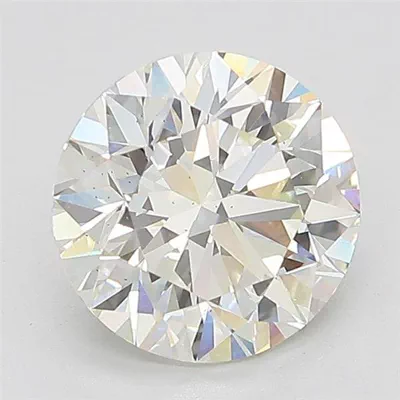2.05ct J SI1 Excellent Cut Round Lab Grown Diamond