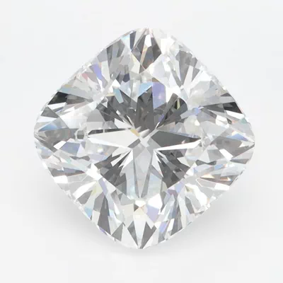 3.24ct E VVS1 Rare Carat Ideal Cut Cushion Lab Grown Diamond