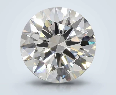 4.07ct F VVS2 Excellent Cut Round Lab Grown Diamond