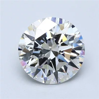 5.01ct G VVS1 Rare Carat Ideal Cut Round Diamond
