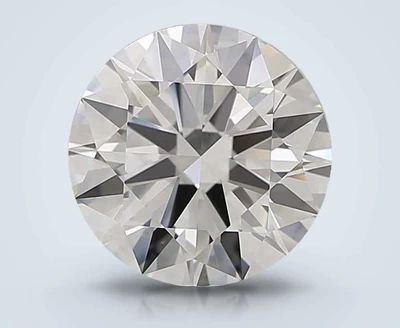 4.01ct F VS1 Rare Carat Ideal Cut Round Diamond