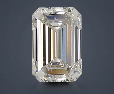 1.58ct G VVS2 Rare Carat Ideal Cut Emerald Lab Grown Diamond