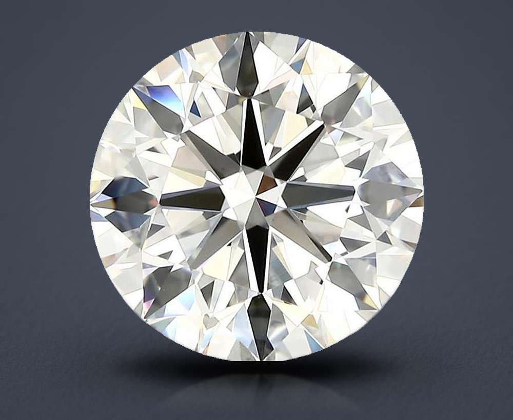 4.03ct I VVS2 Excellent Cut Round Diamond