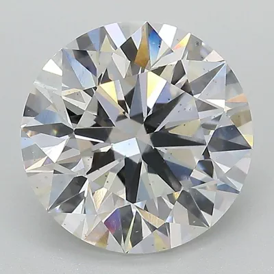 4.71ct G SI1 Rare Carat Ideal Cut Round Lab Grown Diamond