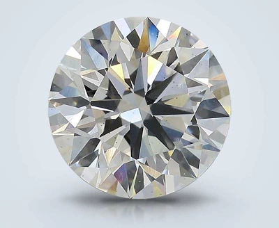 4.71ct G SI1 Rare Carat Ideal Cut Round Lab Grown Diamond