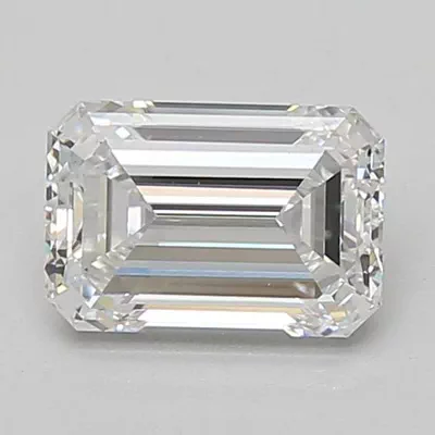 1.43ct D VS1 Rare Carat Ideal Cut Emerald Lab Grown Diamond