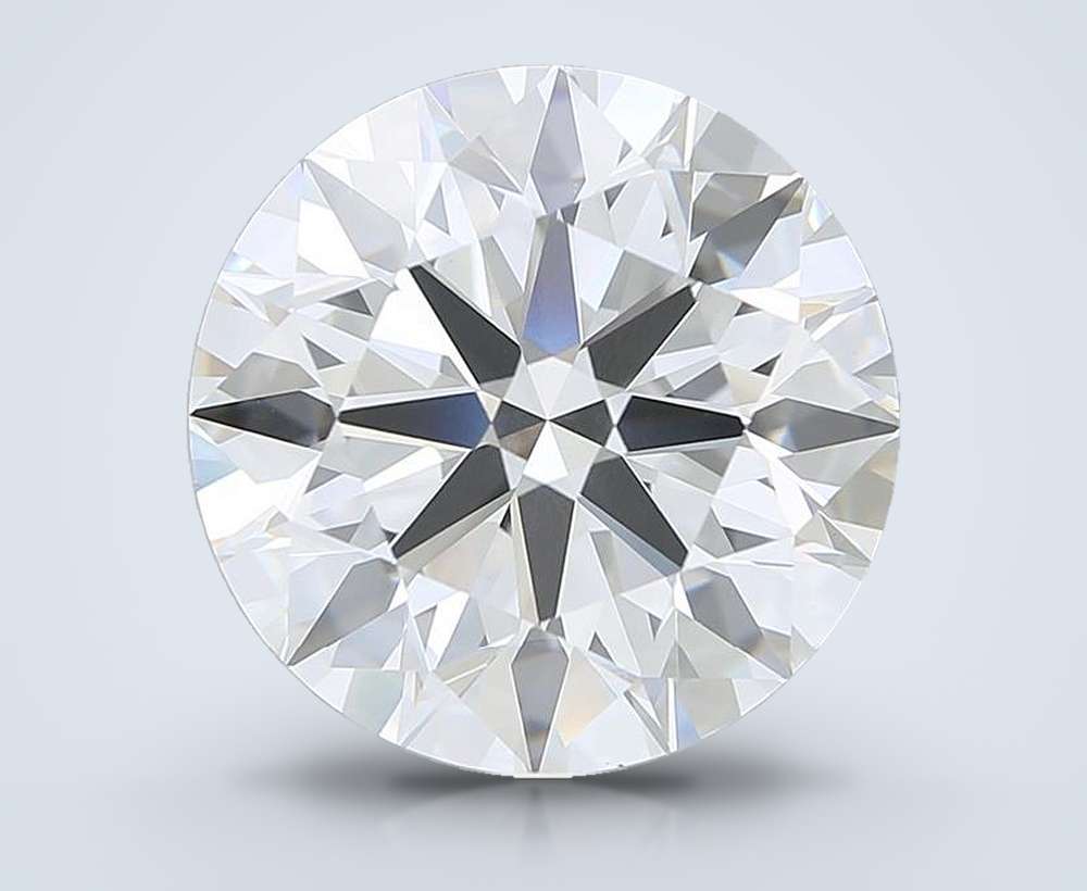 11.08ct E VVS2 Rare Carat Ideal Cut Round Lab Grown Diamond