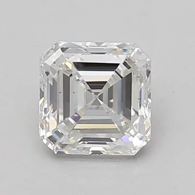 1.08ct D VS1 Excellent Cut Asscher Lab Grown Diamond