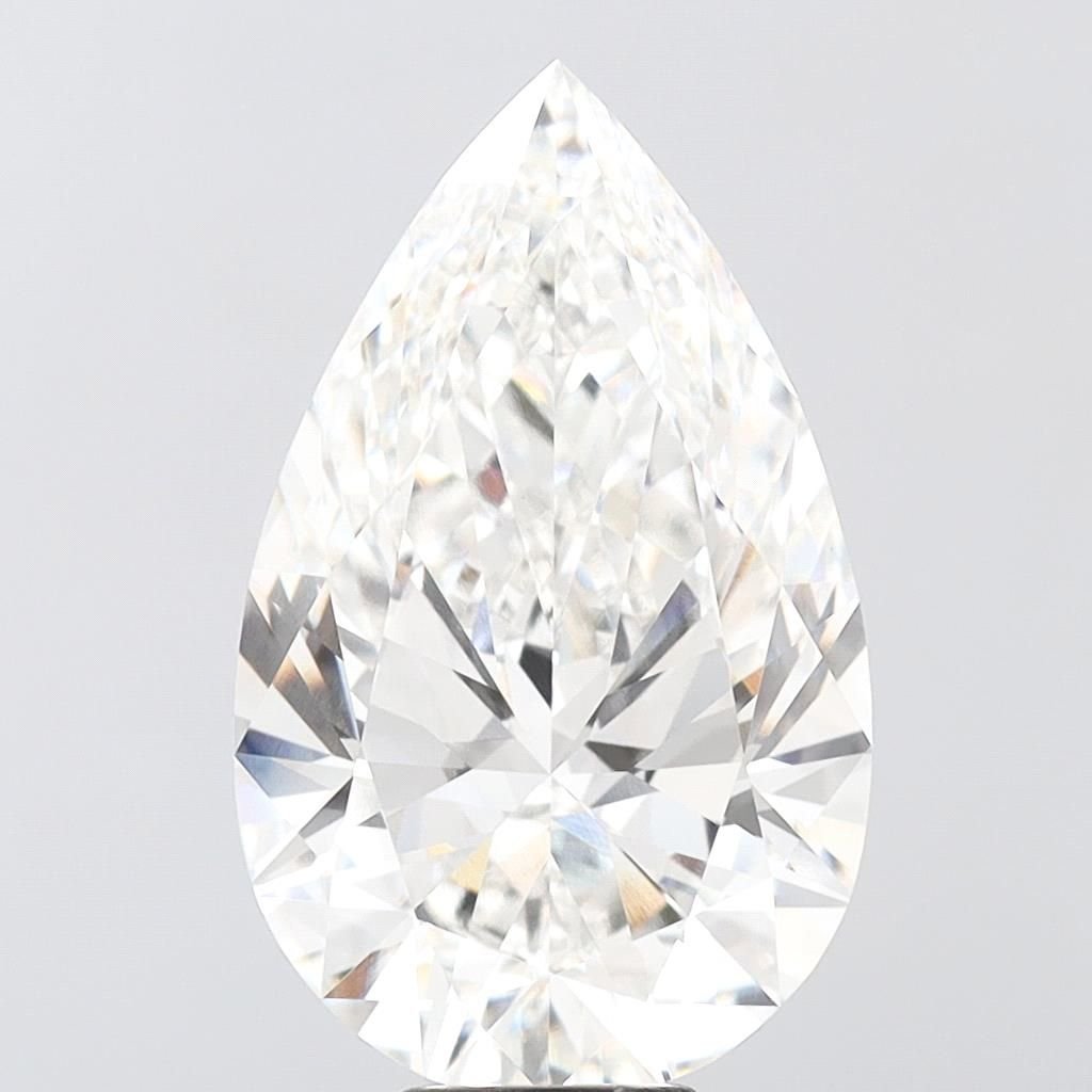 11.01ct F VVS2 Rare Carat Ideal Cut Pear Lab Grown Diamond