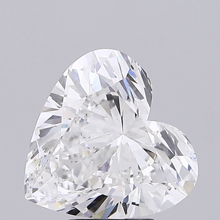 5.02ct E VS2 Rare Carat Ideal Cut Heart Lab Grown Diamond
