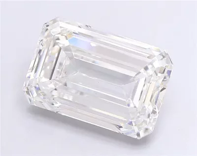 12.01ct G VS1 Rare Carat Ideal Cut Emerald Lab Grown Diamond