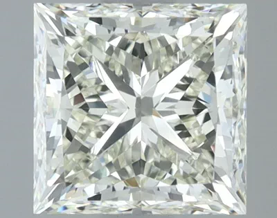 2.02ct K VVS2 Rare Carat Ideal Cut Princess Diamond