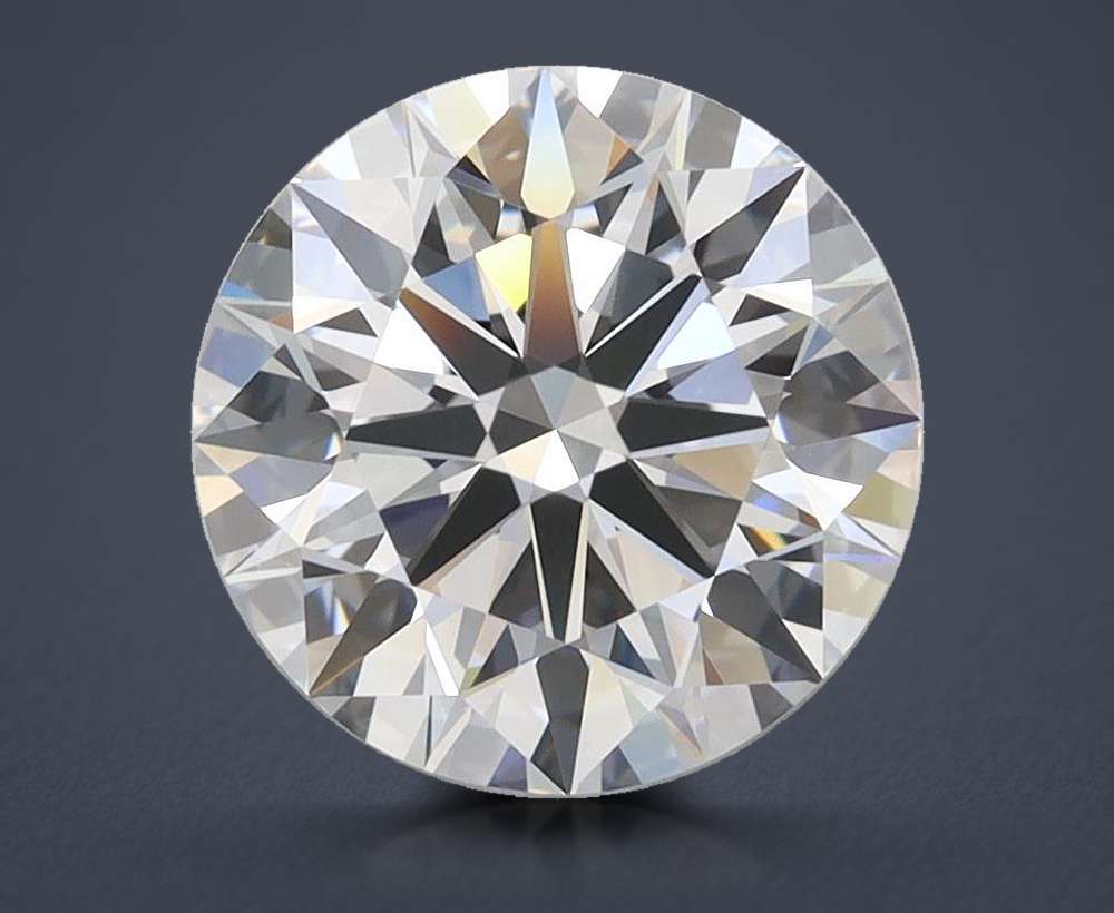 3.10ct D FL Rare Carat Ideal Cut Round Lab Grown Diamond