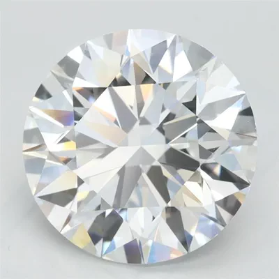 3.17ct D IF Rare Carat Ideal Cut Round Lab Grown Diamond