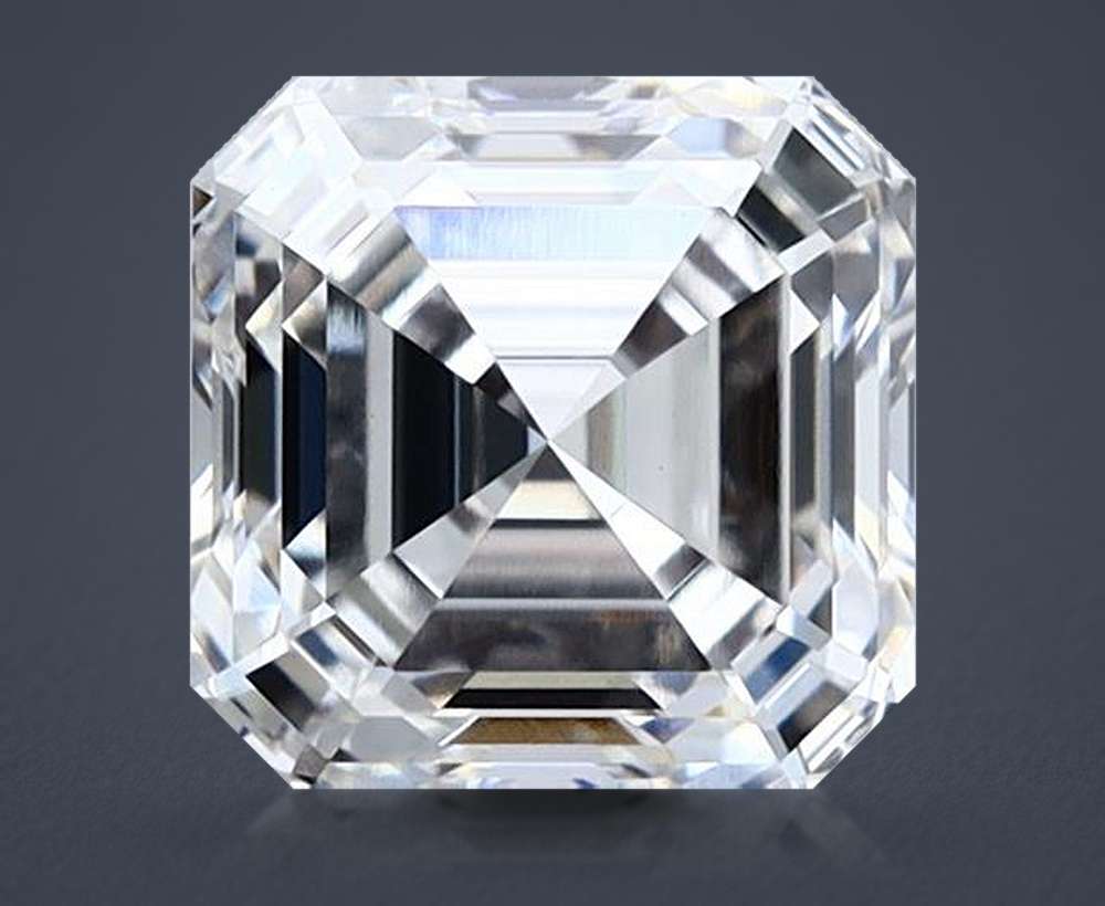 2.05ct E VS1 Rare Carat Ideal Cut Asscher Lab Grown Diamond