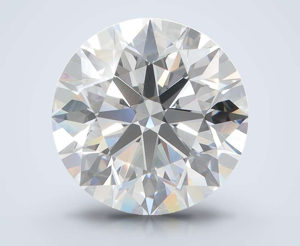 4.95ct D FL Rare Carat Ideal Cut Round Lab Grown Diamond