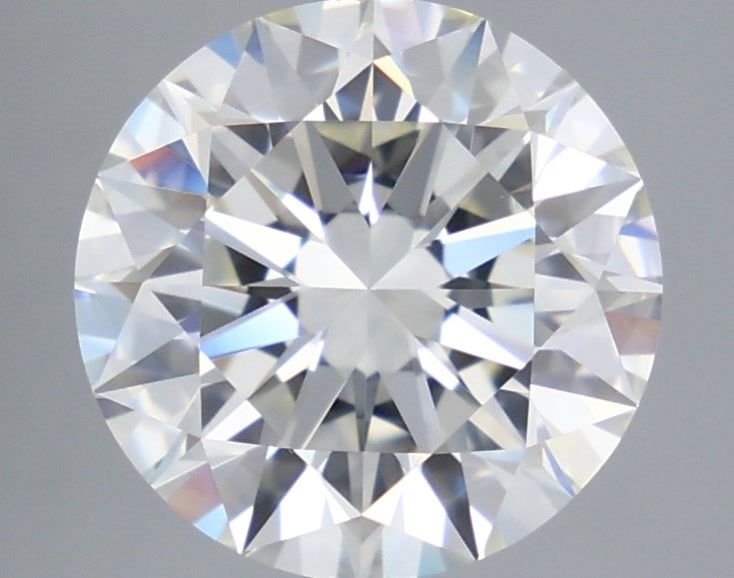 3.81ct H VVS1 Rare Carat Ideal Cut Round Diamond
