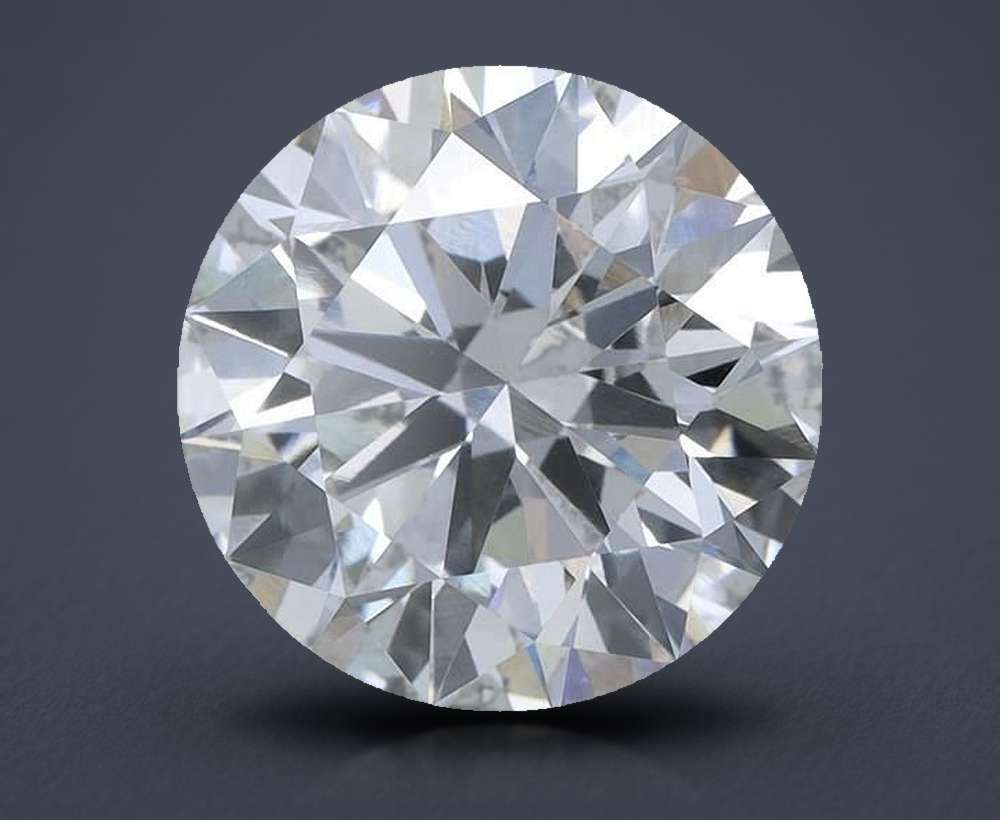 4.73ct F VVS2 Rare Carat Ideal Cut Round Lab Grown Diamond