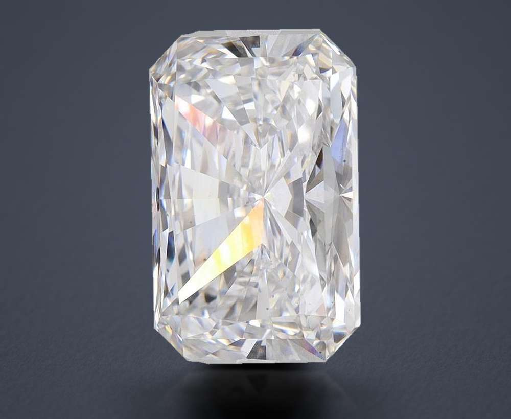 12.75ct G VS2 Rare Carat Ideal Cut Radiant Lab Grown Diamond
